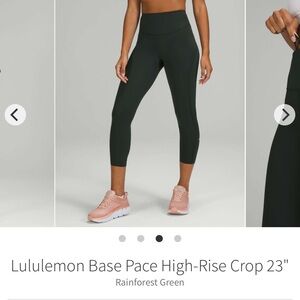 Lululemon Base Pace Leggings